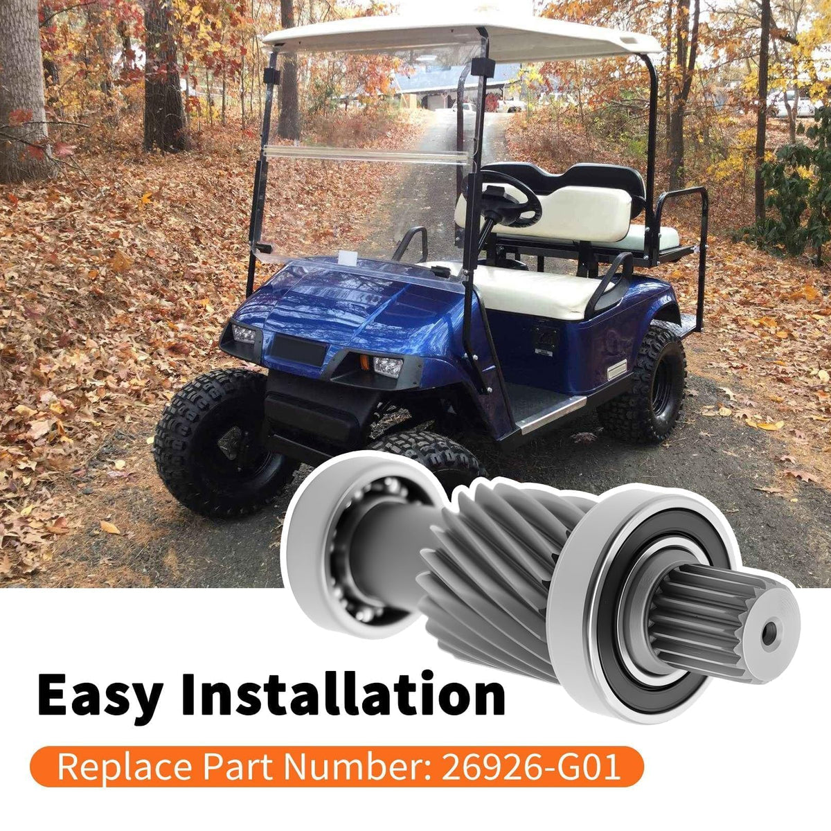 Aspaton golf cart upgrade visual context on cart