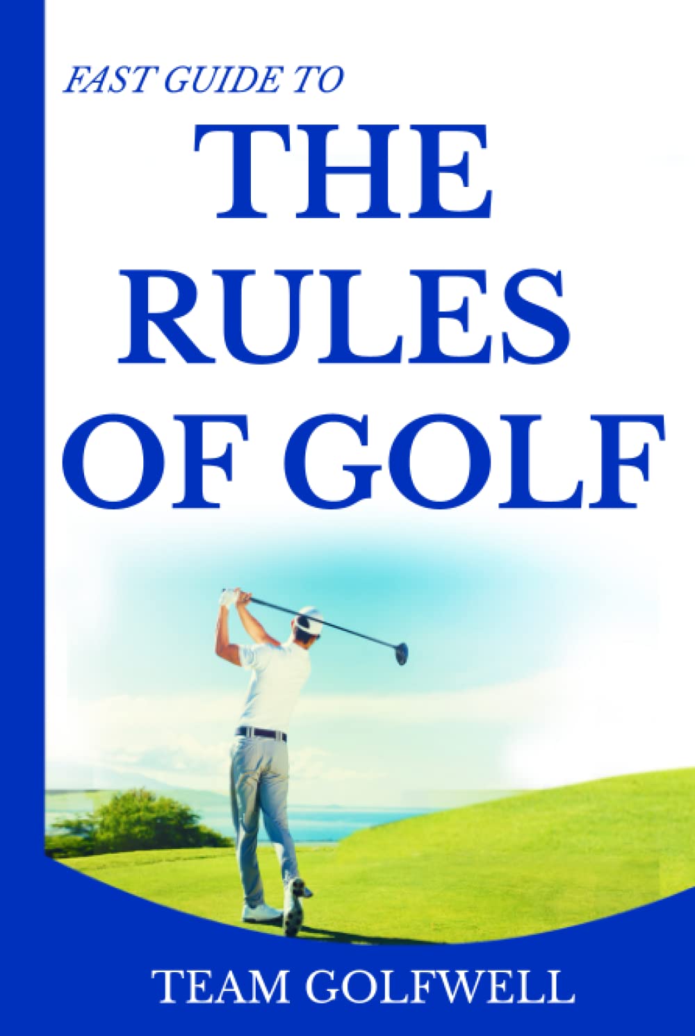Aspenbookco Rules of Golf pocket edition front cover for quick on-course reference