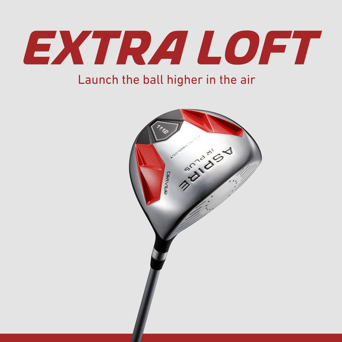 Aspire Junior Plus top divider helps quick club selection on the course.