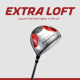 Aspire Junior Plus top divider helps quick club selection on the course.