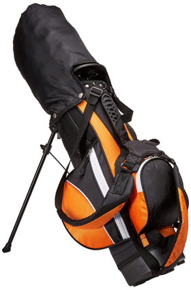Ultra-light stand bag from ASPIRE Junior Plus is easy to carry on practice days.