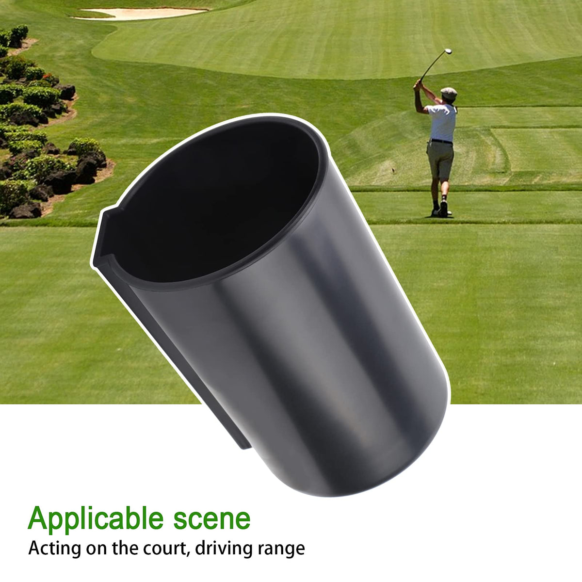 Astibym Cart Bottle portable carrier ideal for driving ranges.