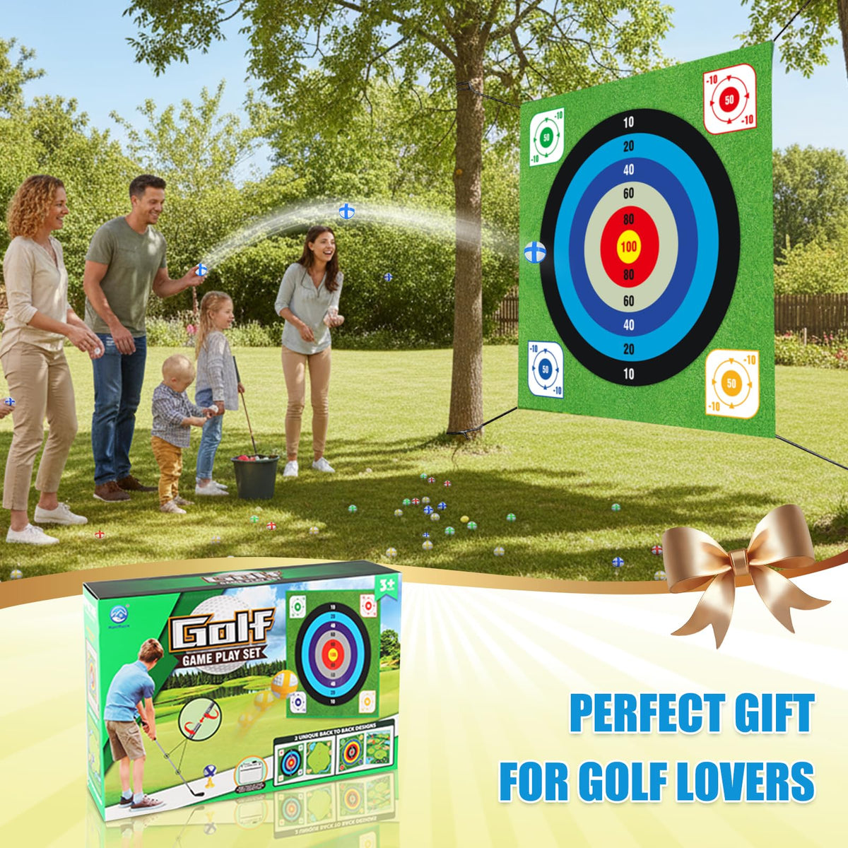 ASTRAEA Golf Chipping Game modes showcase versatile play for learning and fun.