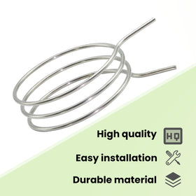 Easy installation helps you swap the resistor quickly during maintenance.
