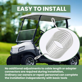 ASTROSYNC First Speed Resistor 9 Gauge durability test under golf course vibrations.