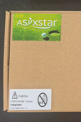 Asyxstar family-friendly golf set supports parent-child bonding.
