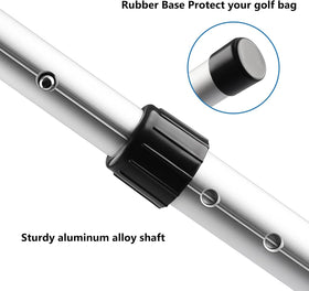 Asyxstar Golf Travel Bag Support Pole aluminum shaft lightweight strength