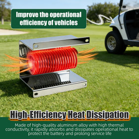 Atdsetr aluminum heat-dissipation structure designed for long life
