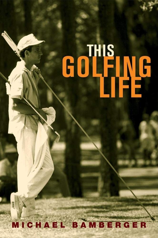 This Golfing Life cover by Atlantic Monthly Press invites readers to explore iconic golf legends and stories.