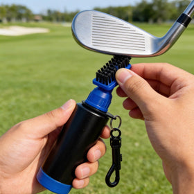 ATQIK compact kit fits neatly in a golf bag pocket