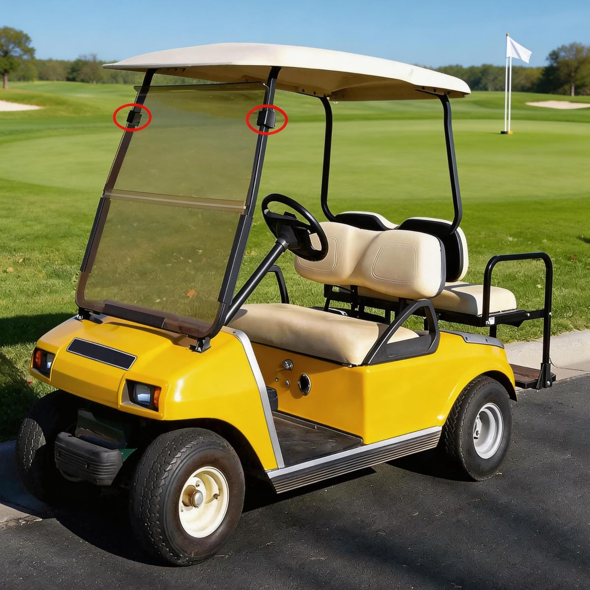 ATQIK windshield clips offer tool-free, clip-on installation