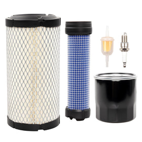 ATRACYPART EZGO tune up kit oil filter close-up showing filtration efficiency for Kawasaki engines.
