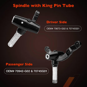 ATRACYPART golf cart spindle driver-side kit supports smooth handling on varied terrain