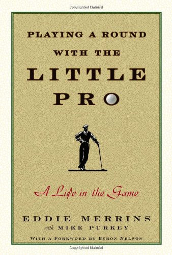 Atria Books Playing a Round with the Little Pro cover, timeless golf wisdom and engaging anecdotes