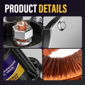 AUEEKIE golf cart solenoid compatibility check guides before installation to prevent issues