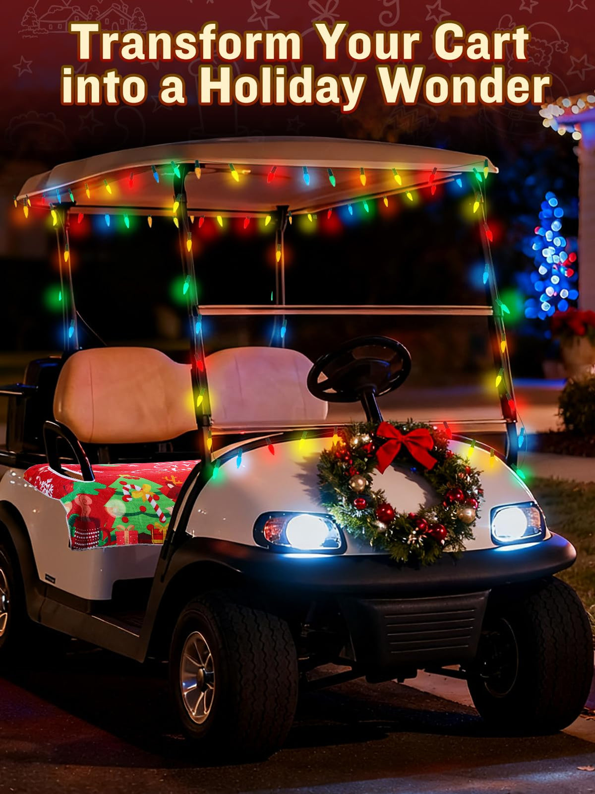 Aulock flexible light wire lets you shape decorations easily.