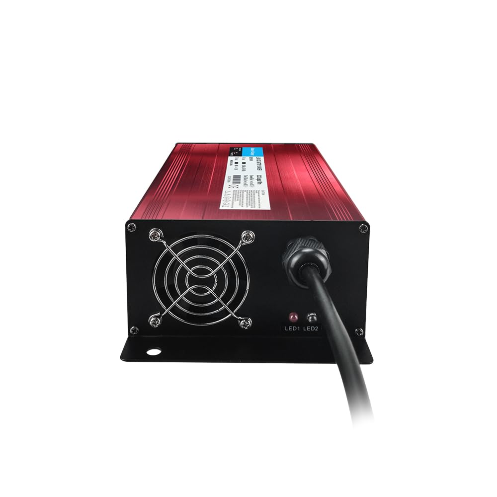 Trickle charge mode indicator on Aunstarwei charger for battery longevity