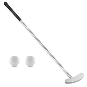 Ausluofell two-way putter with spliced-design for ambidextrous use.