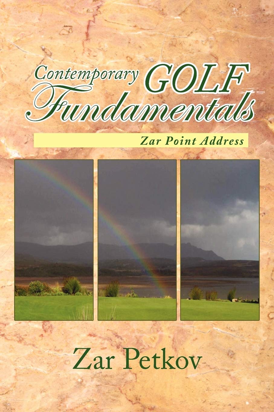 Authorhouse Contemporary Golf Fundamentals Zar Point Address book cover for study and reference.