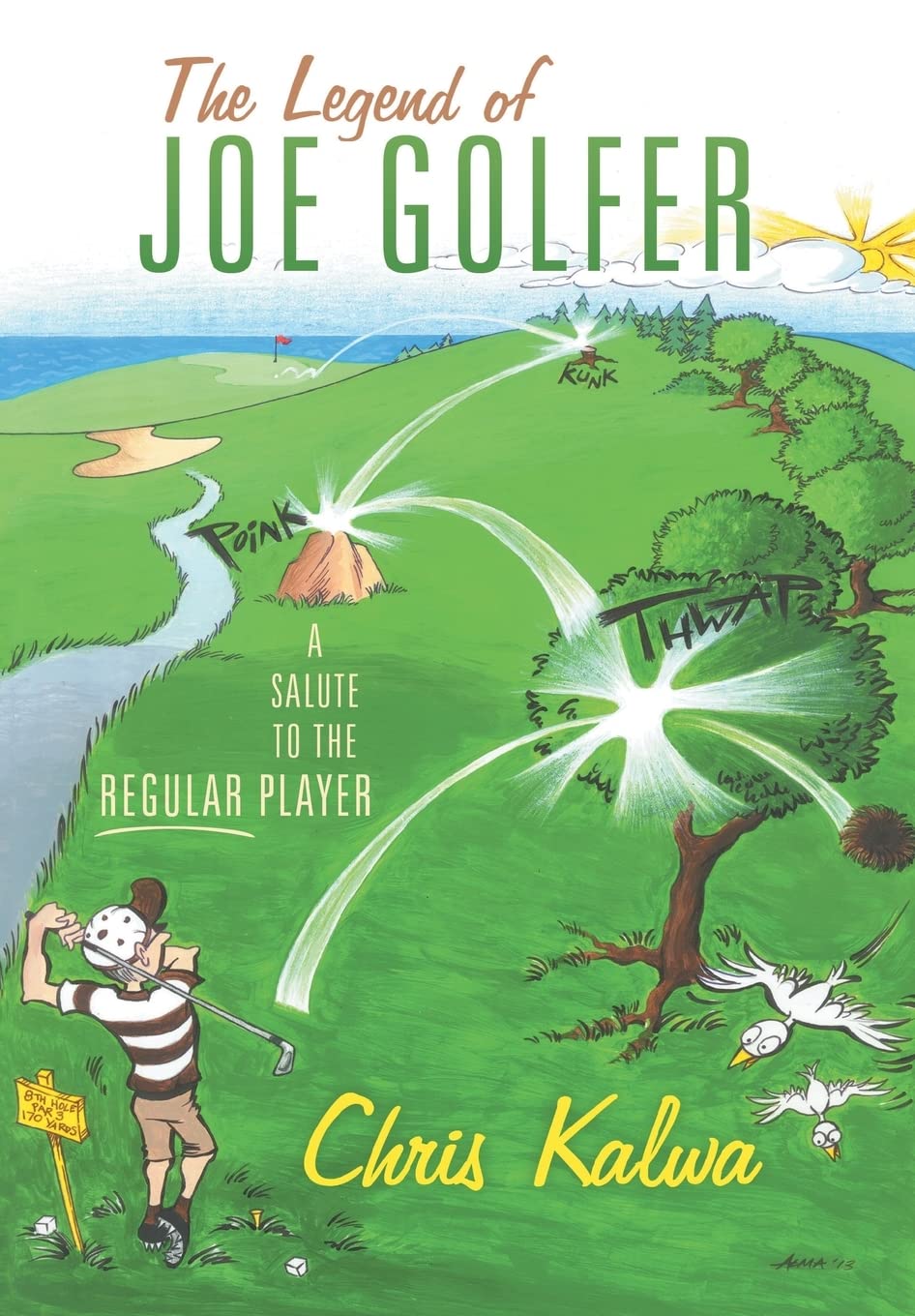 Authorhouse Joe Golfer cover image celebrating the regular golfer and relatable journeys on the course