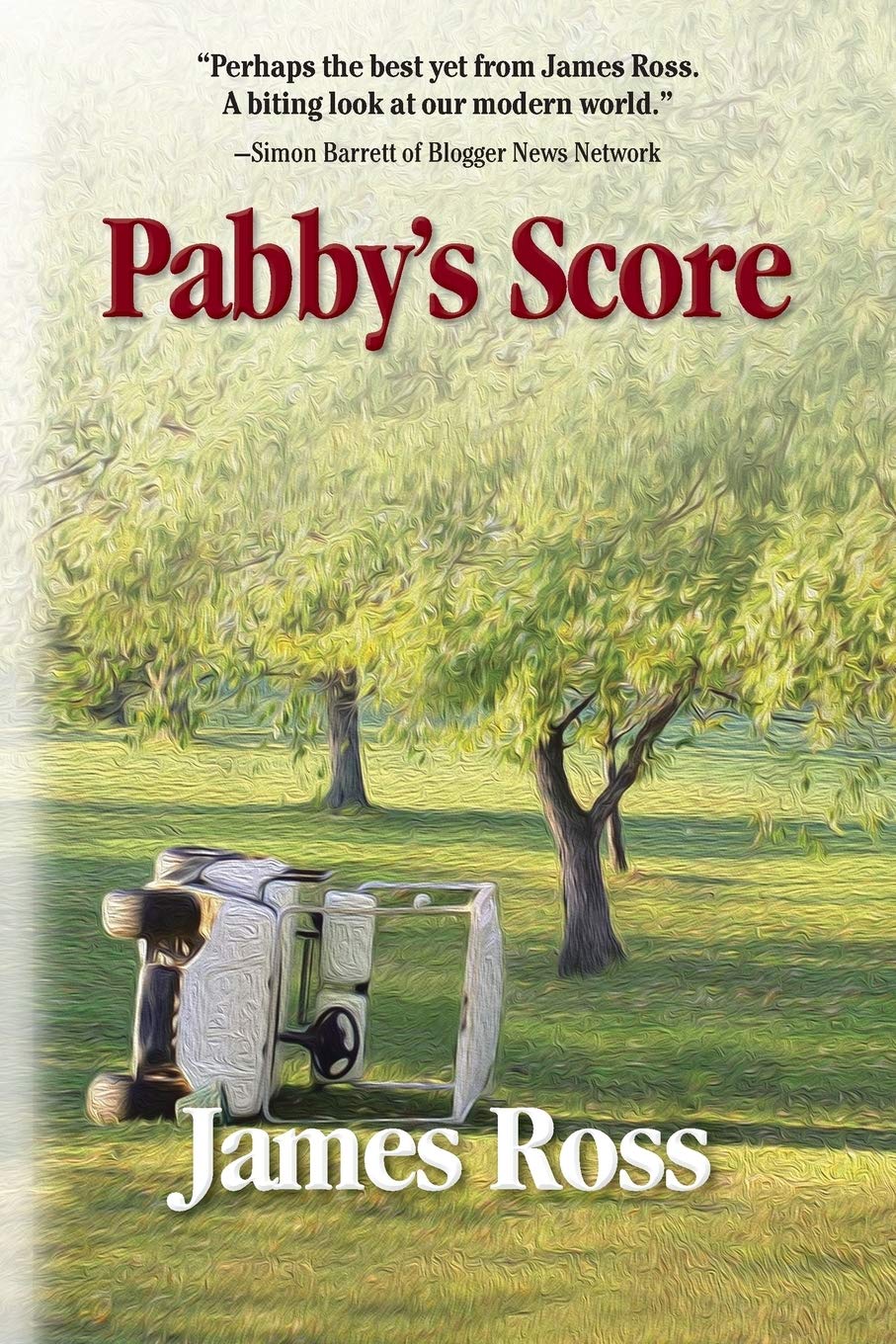 Authorhouse Pabby's Score cover art; a page-turner mystery inspiring curiosity