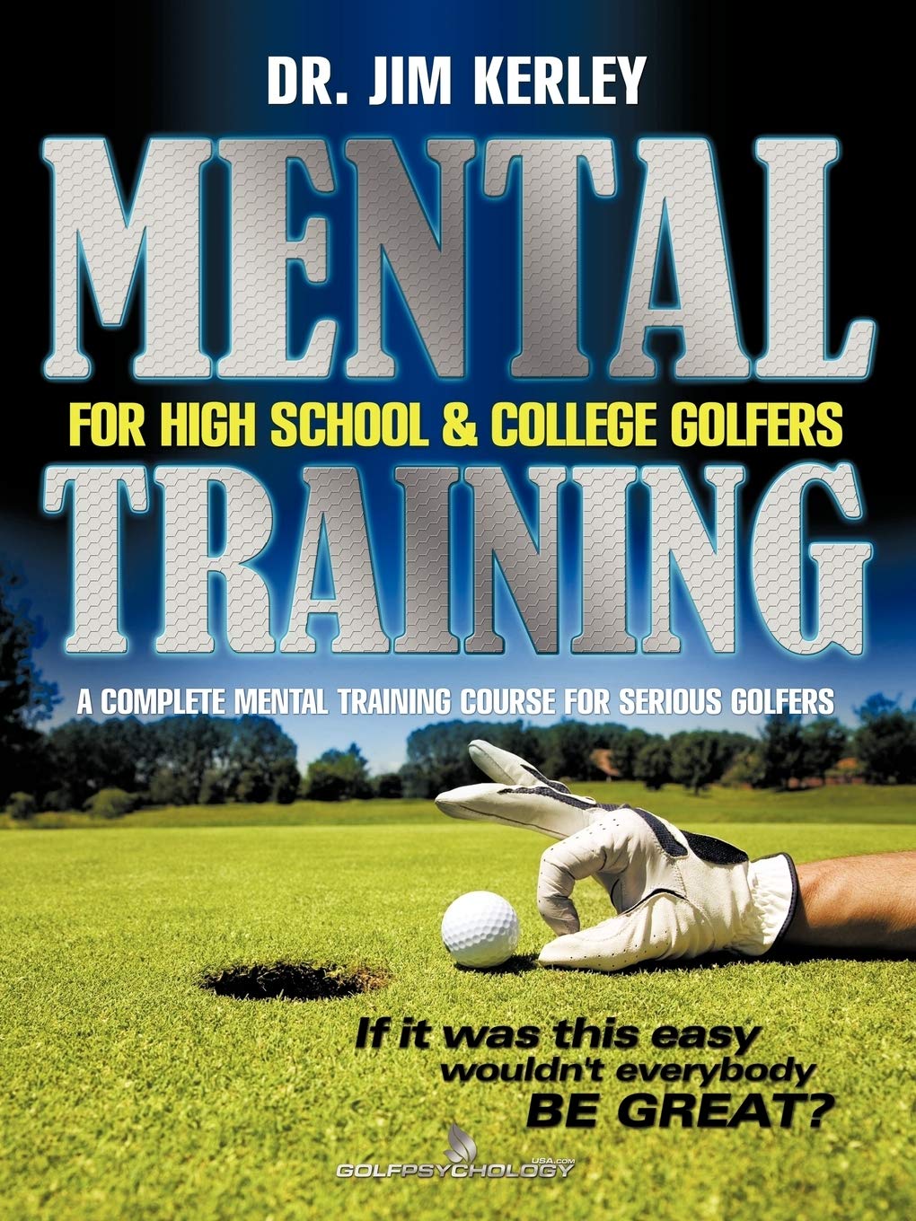 Authorhouse Release the Tiger Within book cover, a mental training resource for golfers seeking score improvement.