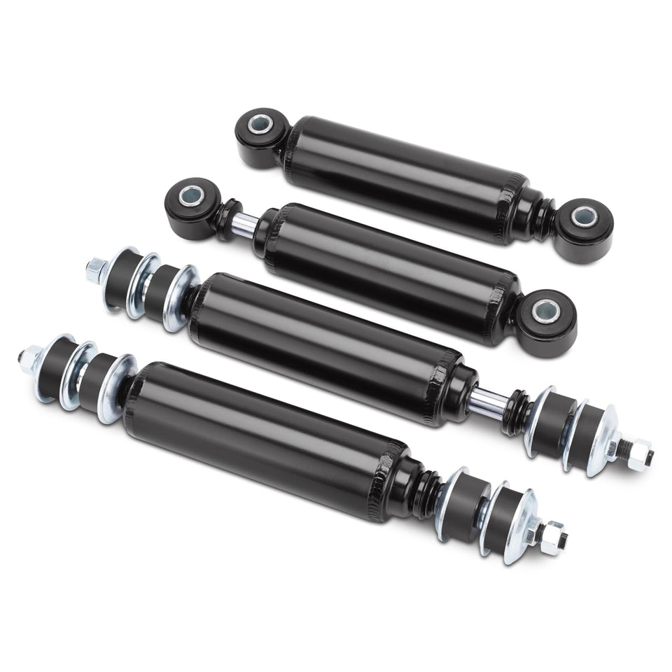 AUTOBABA front shock for DS G&E delivers smoother ride on rough courses.
