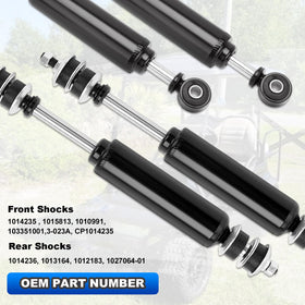AUTOBABA front shock for Precedent G&E improves ride comfort on bumpy fairways.