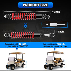 Heavy-duty AUTOBABA coil springs support loads and improve stability.