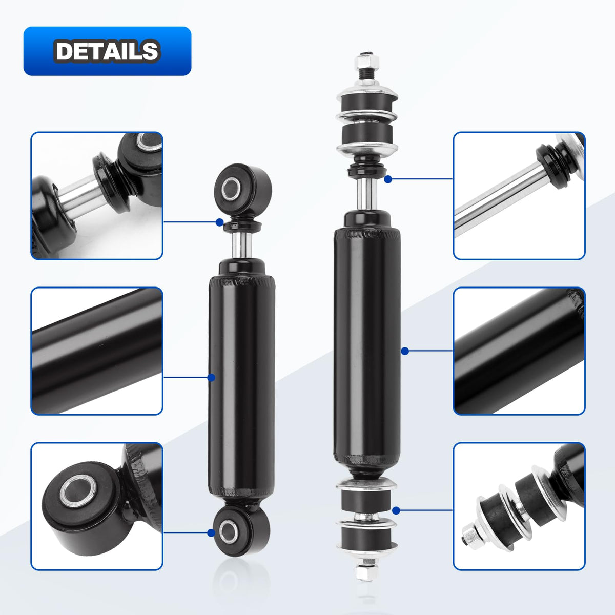 AUTOBABA installation guide graphic highlights quick bolt-on mounting steps.