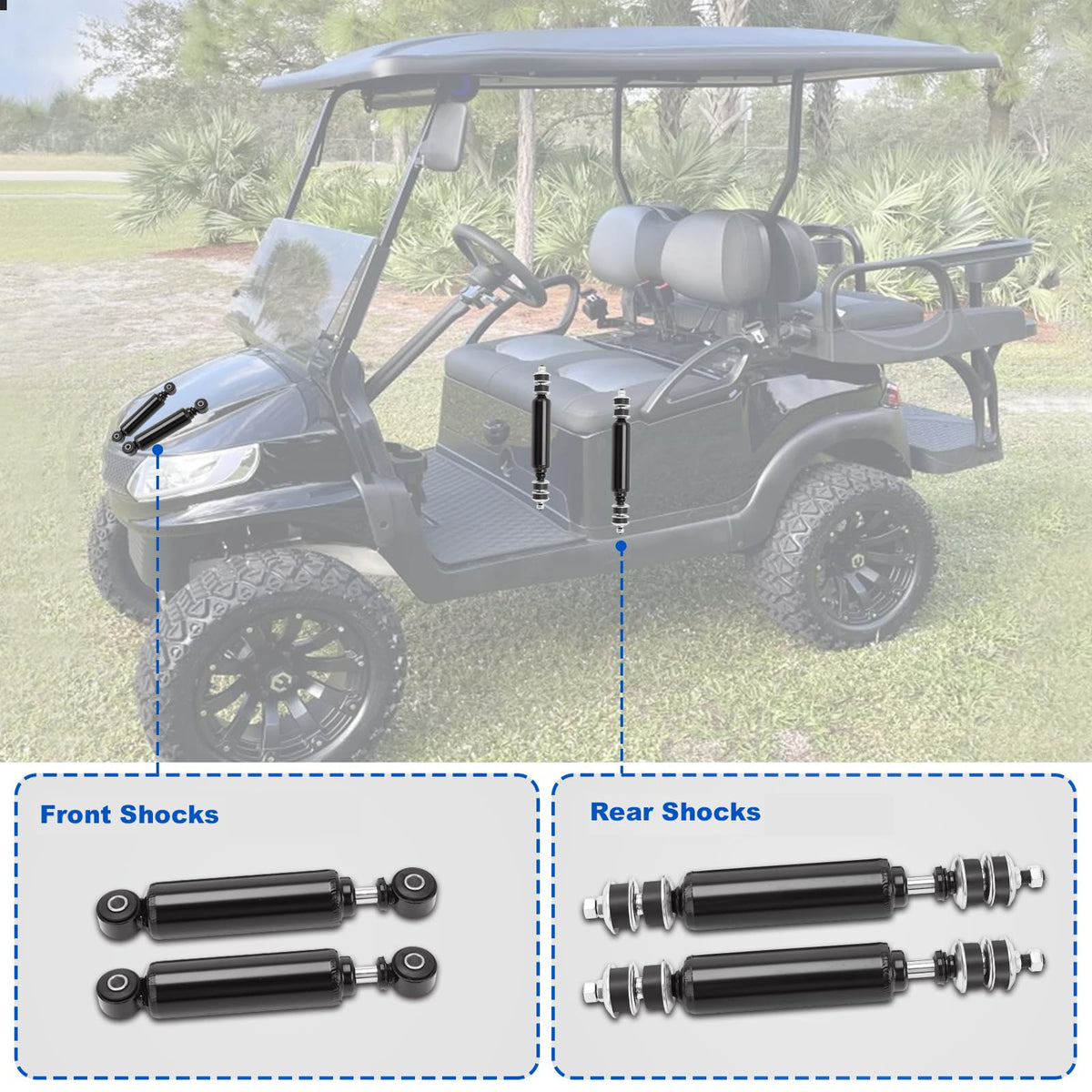 AUTOBABA rear shock for Precedent G&E enhances stability during cornering.