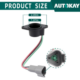 AUTOKAY ADC motor marking confirms compatibility with 48V electric golf carts