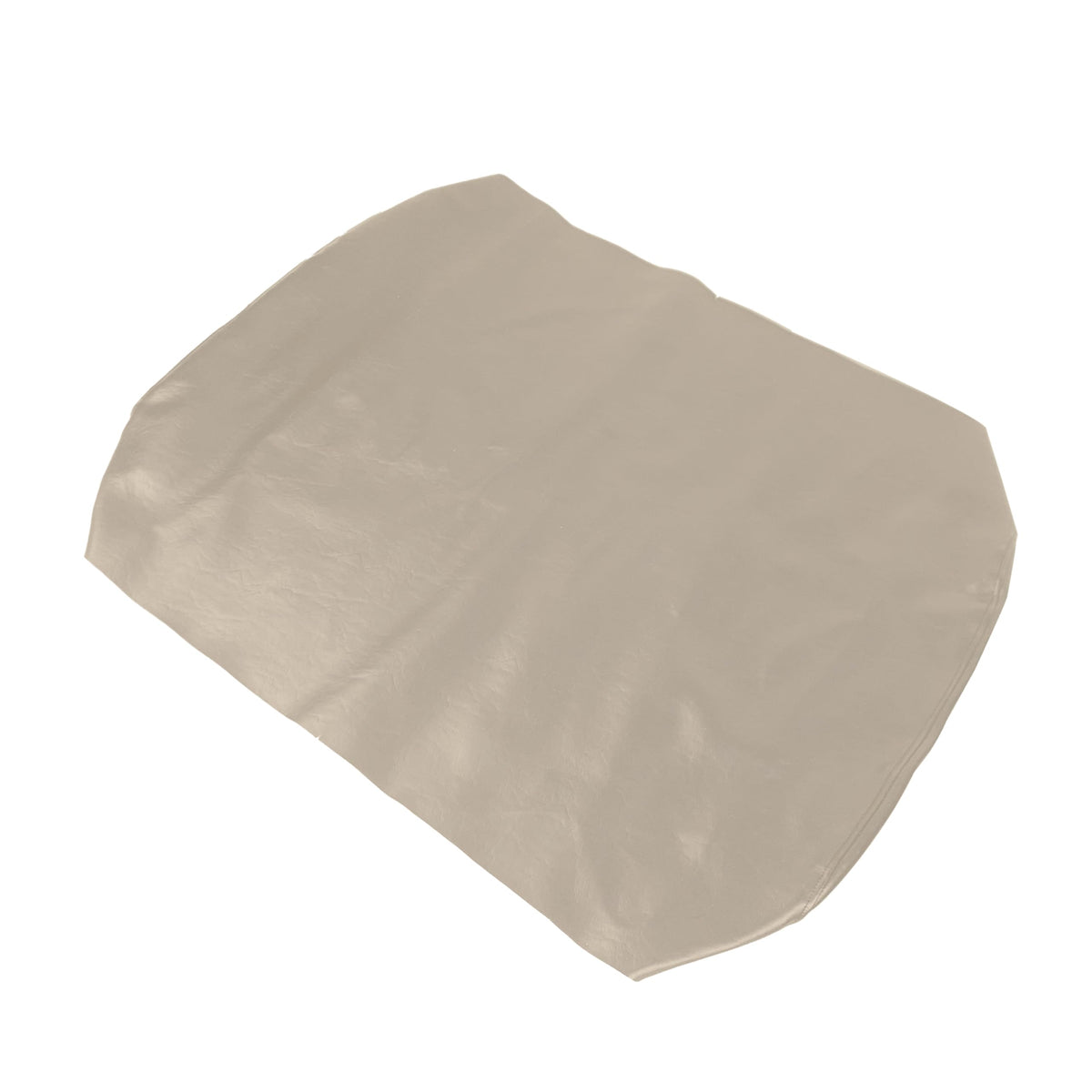 Ready-to-install golf cart seat skin with clean beige finish.