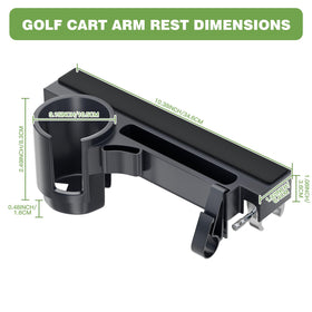 Automiim left and right armrests provide balanced rear-seat support.