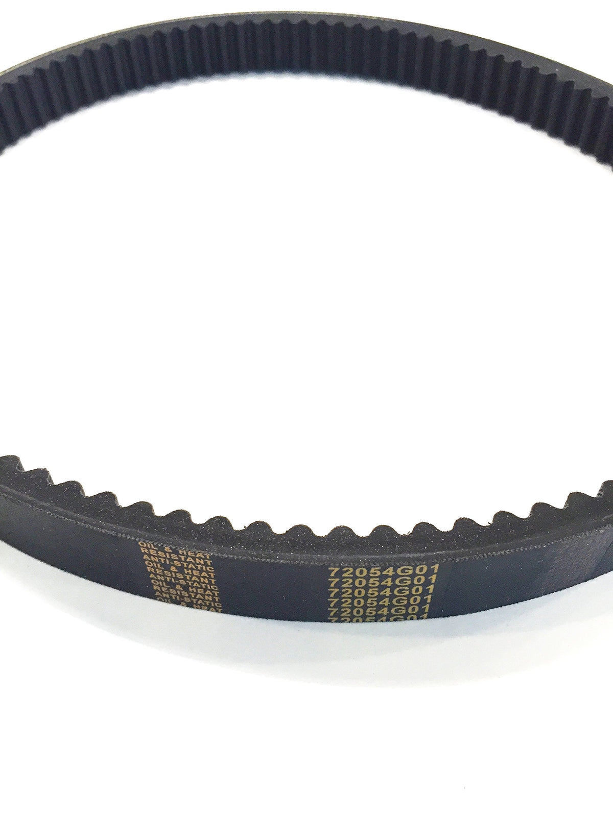 Automotive Authority belt installation image showing belt replacement for golf cart CVT system.