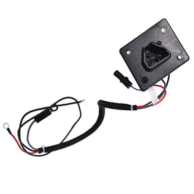 Autoparts 602529 receptacle front view for EZGO RXV TXT, reliable power connection