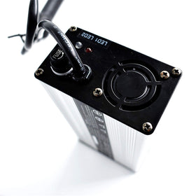 Autoparts automatic fan ventilation helps maintain safe charging temperature.