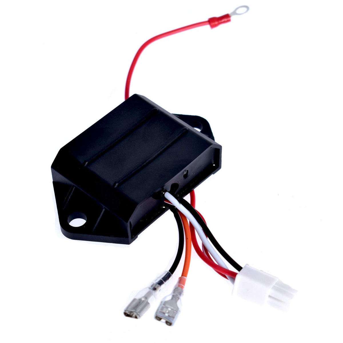 Autoparts CDI Ignitor EPIGC107 front view showing compact ignition module for EZGO carts.
