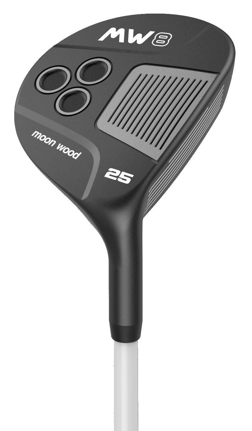 Autopilot MW8 Moon Wood at a confident front address for precise contact.