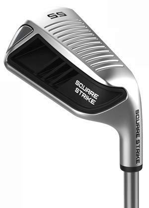 Autopilot Square Strike Wedge in black with left-hand face aids greenside control.