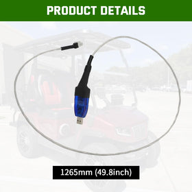 AUTOVIC Evolution D3/D5 cable ensures compatible parameter adjustments in golf carts.