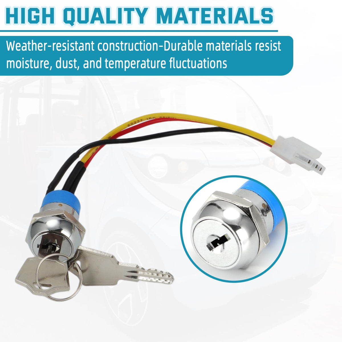 Plug-and-play AUTOVIC ignition switch installation for quick setup.