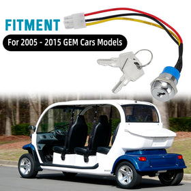 Two keys included with AUTOVIC ignition switch for easy access.