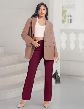 AVAMO adjustable unfinished hem lets you tailor length for any height.