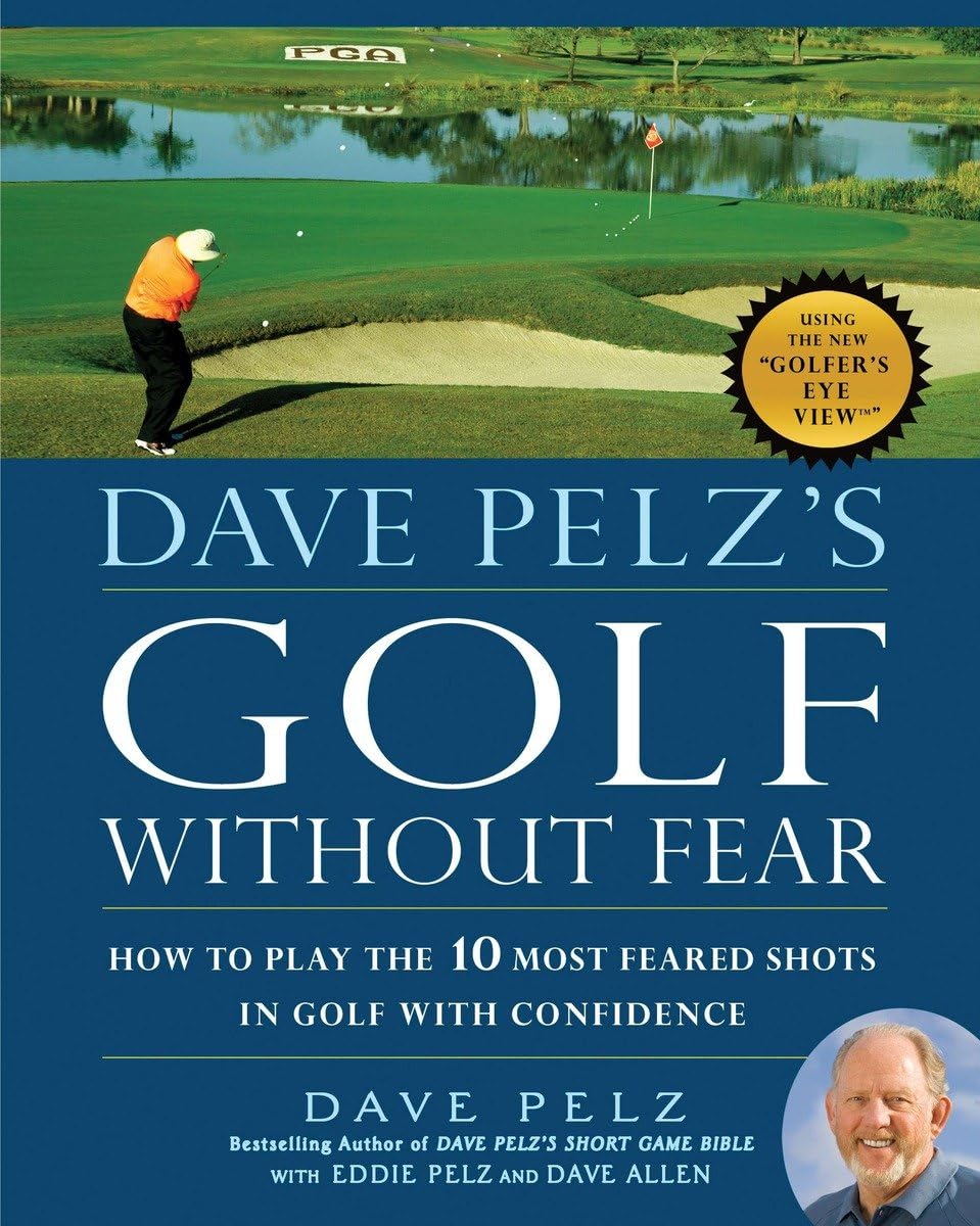 Avery's Golf without Fear book cover, visual guide to conquering the ten most feared golf shots