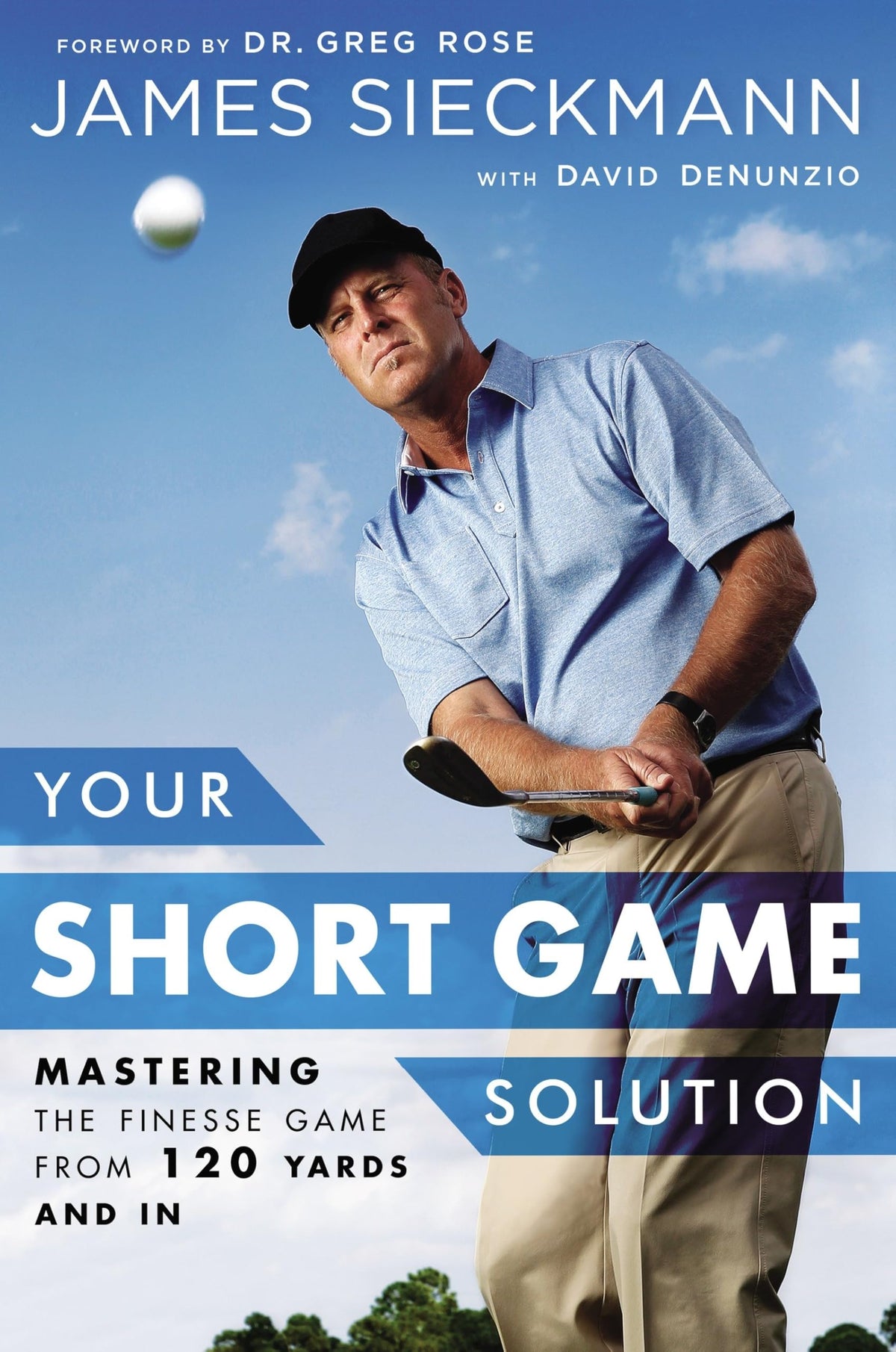 Avery Short Game Solution cover image showing the finesse wedge in action for on-course practice.