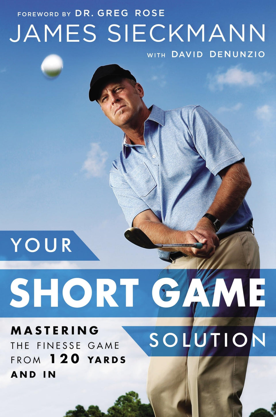 Avery Short Game Solution cover image showing the finesse wedge in action for on-course practice.