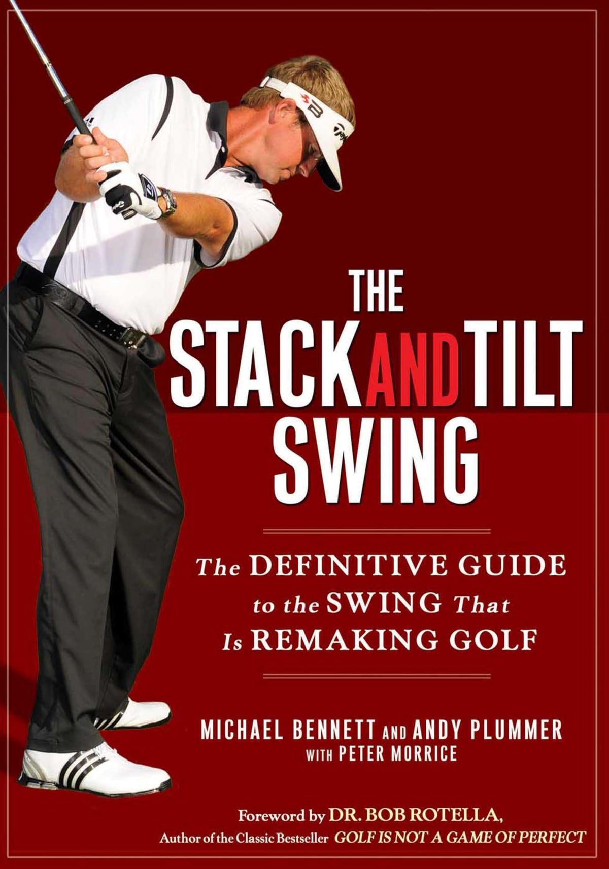 Avery Stack and Tilt Swing guide cover showcasing a comprehensive swing method for consistent ball striking.