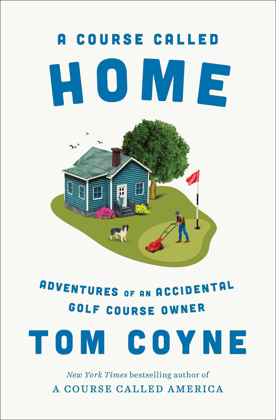 Avid Reader Press – A Course Called Home book cover invites readers to explore a warm golf community journey.