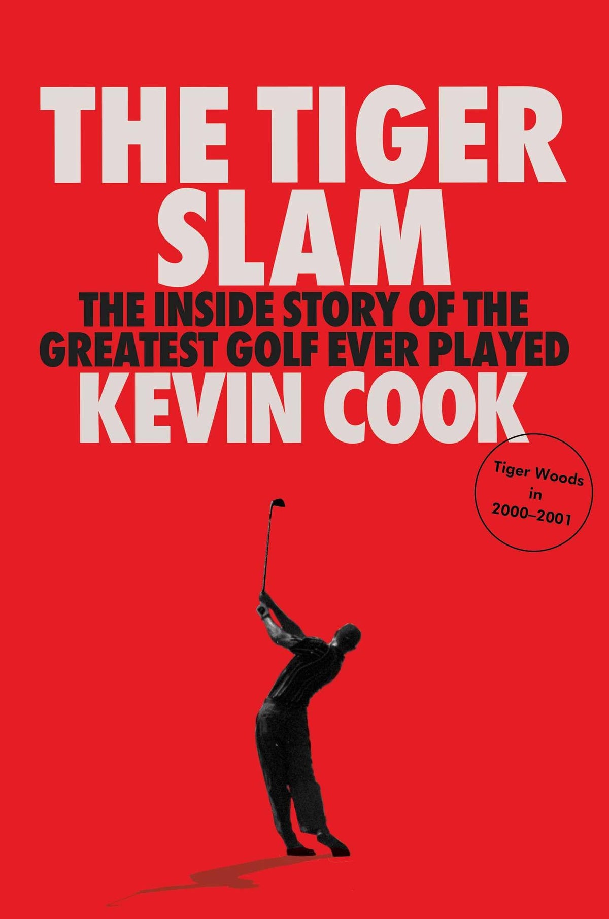 Avid Reader Press Tiger Slam inside story cover photo emphasizing a historic golf achievement for fans